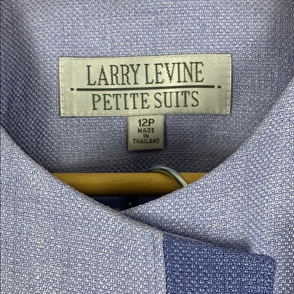 Larry Levine Purple Pant Suit - Picture 8 of 8